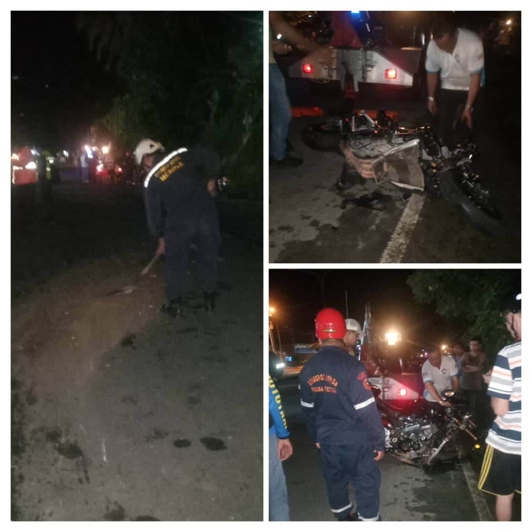 Diario Frontera, Frontera Digital,  Sucesos, ,Tres lesionados tras la colisión entre dos motos en El Vigía