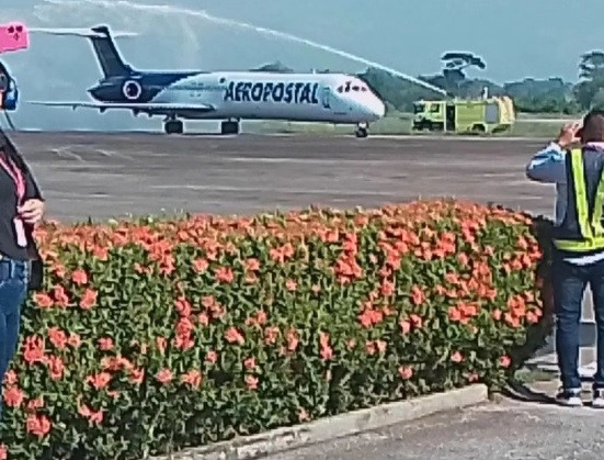 Diario Frontera, Frontera Digital,  El Vigía Panamericana, ,Aeropostal retomó operaciones desde El Vigía