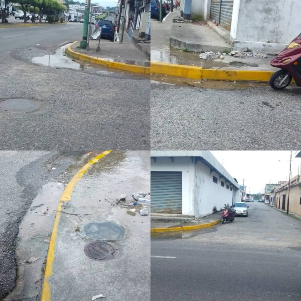 Diario Frontera, Frontera Digital,  El Vigía Panamericana, ,Aguas de Mérida sin dar respuesta a un bote de aguas blancas en avenida bolívar de El Vigía