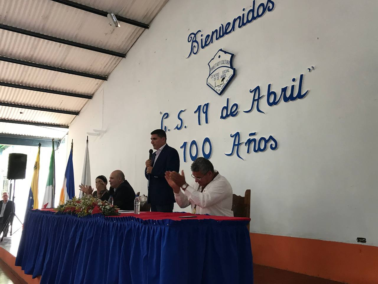 Diario Frontera, Frontera Digital,  Mocoties, ,Gobernación y Consejo Legislativo de Mérida participaron en la celebración del Centenario del Centro Social “19 de Abril” en Zea