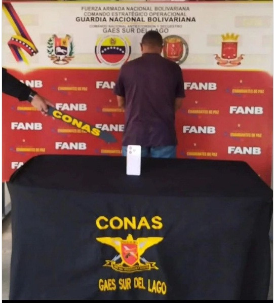 Diario Frontera, Frontera Digital,  Sucesos, ,GAES Sur del Lago capturó a ciudadano por estar solicitado en Santa Bárbara del Zulia