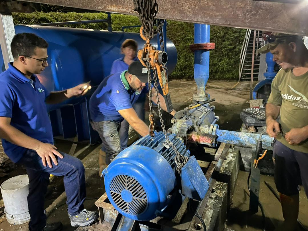 Diario Frontera, Frontera Digital,  El Vigía Panamericana, ,Trabajadores de Aguas de Mérida efectuaron mantenimiento en planta “Mucujepe” de El Vigía
