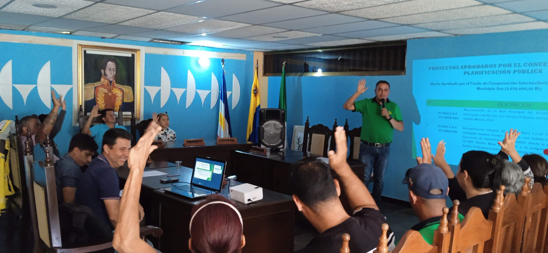 Diario Frontera, Frontera Digital,  Mocoties, ,Consejeros en Zea se juramentaron para el periodo 2024-2026