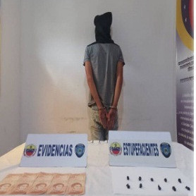Diario Frontera, Frontera Digital,  Sucesos, ,Policía capturó a “Morocho” tras incautar diez envoltorios de base de cocaína en Mérida