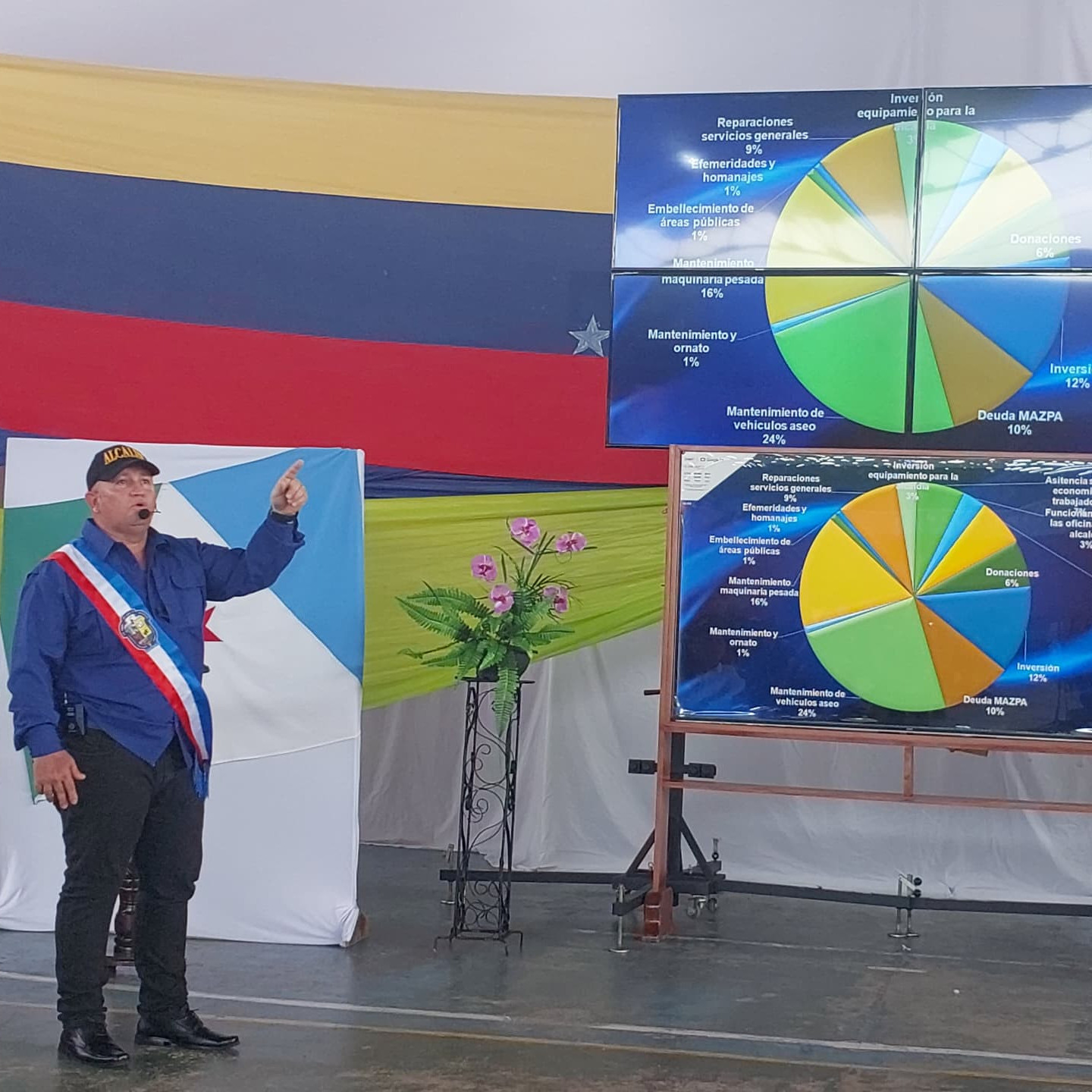 Diario Frontera, Frontera Digital,  El Vigía Panamericana, ,Alcalde Alberto Suárez presentó Memoria y Cuenta en Caracciolo Parra Olmedo