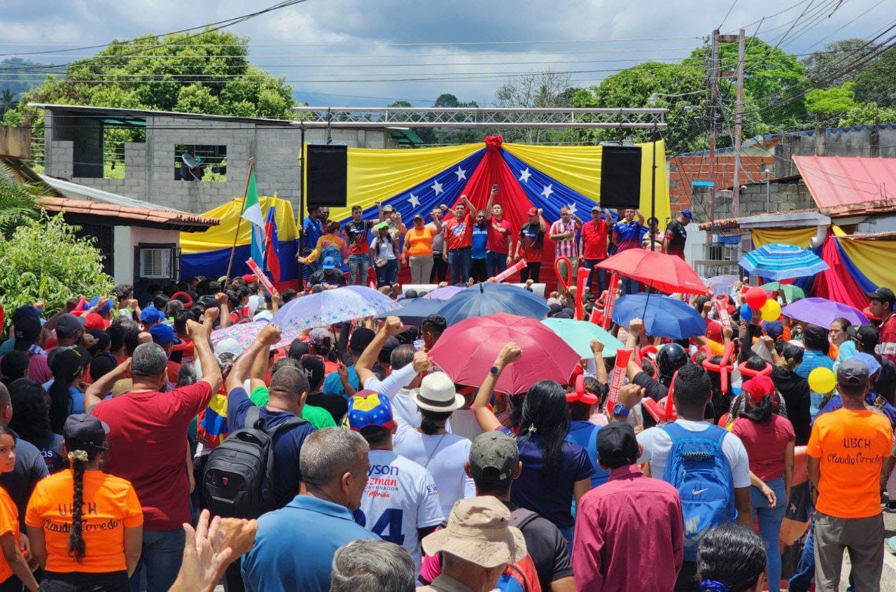 Diario Frontera, Frontera Digital,  El Vigía Panamericana, ,Parroquia Pulido Mendez en El Vigía marchó contra las sanciones y el bloqueo