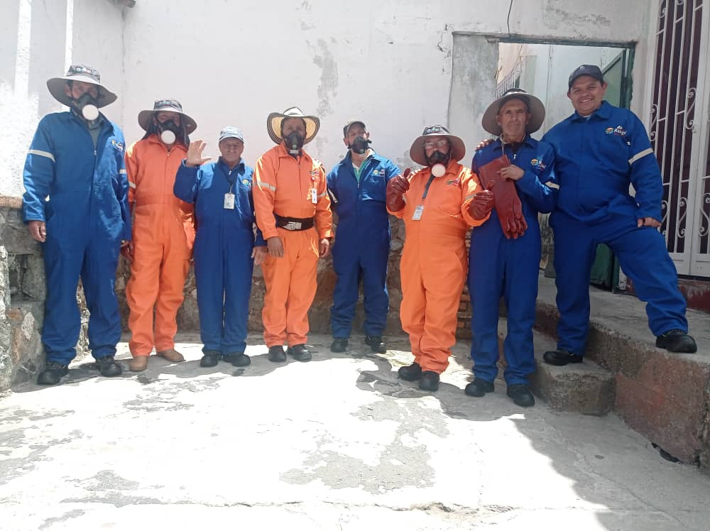 Diario Frontera, Frontera Digital,  Páramo, ,Entregaron dotación a trabajadores de la 
limpieza y del agua del municipio Rangel
