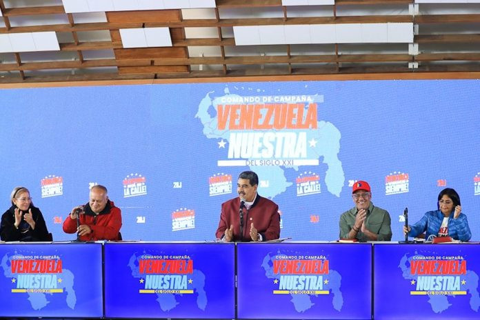 Diario Frontera, Frontera Digital,  Politica, ,Maduro instaló comando de campaña y pidió «miles de actos» en apoyo a su candidatura