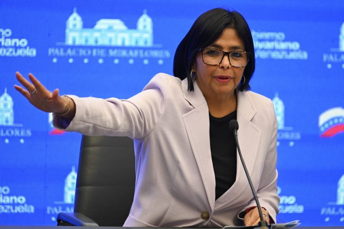 Diario Frontera, Frontera Digital,  Politica, ,Delcy Rodríguez asegura que las sanciones son el eje central de la política exterior de EE UU