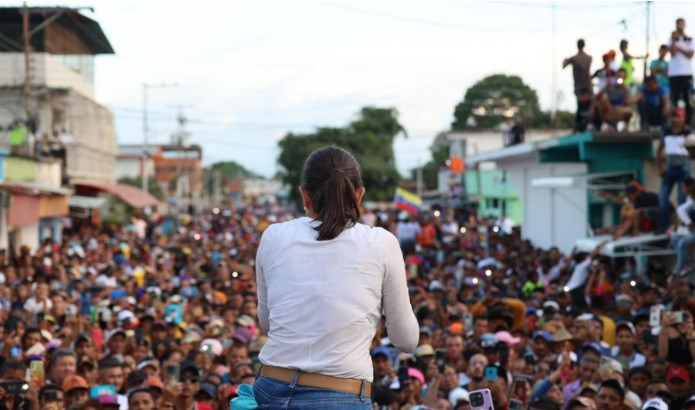 Diario Frontera, Frontera Digital,  Politica, ,María Corina Machado llama a organizarse para contar voto por voto