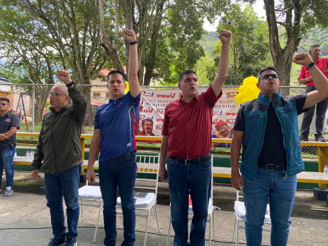 Diario Frontera, Frontera Digital,  Politica, ,Revisión de las estructuras del PSUV en el Valle del Mocotíes