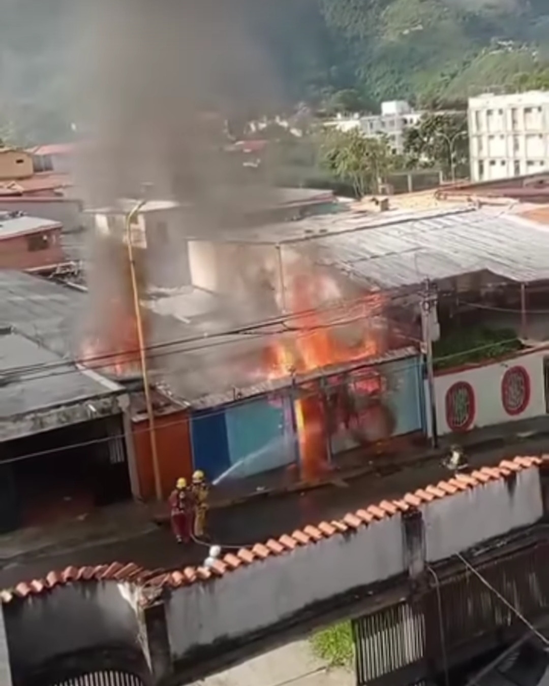 Diario Frontera, Frontera Digital,  Sucesos, ,Se quemó un local comercial en Santa Juana