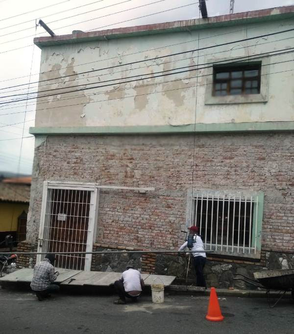 Diario Frontera, Frontera Digital,  Páramo, ,Tal como estaba previsto avanza restauración de la sede municipal de Rangel