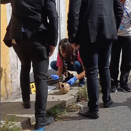 Diario Frontera, Frontera Digital,  Sucesos, ,Cicpc Mérida indaga identidad de un cráneo humano hallado frente a una casa en Ejido