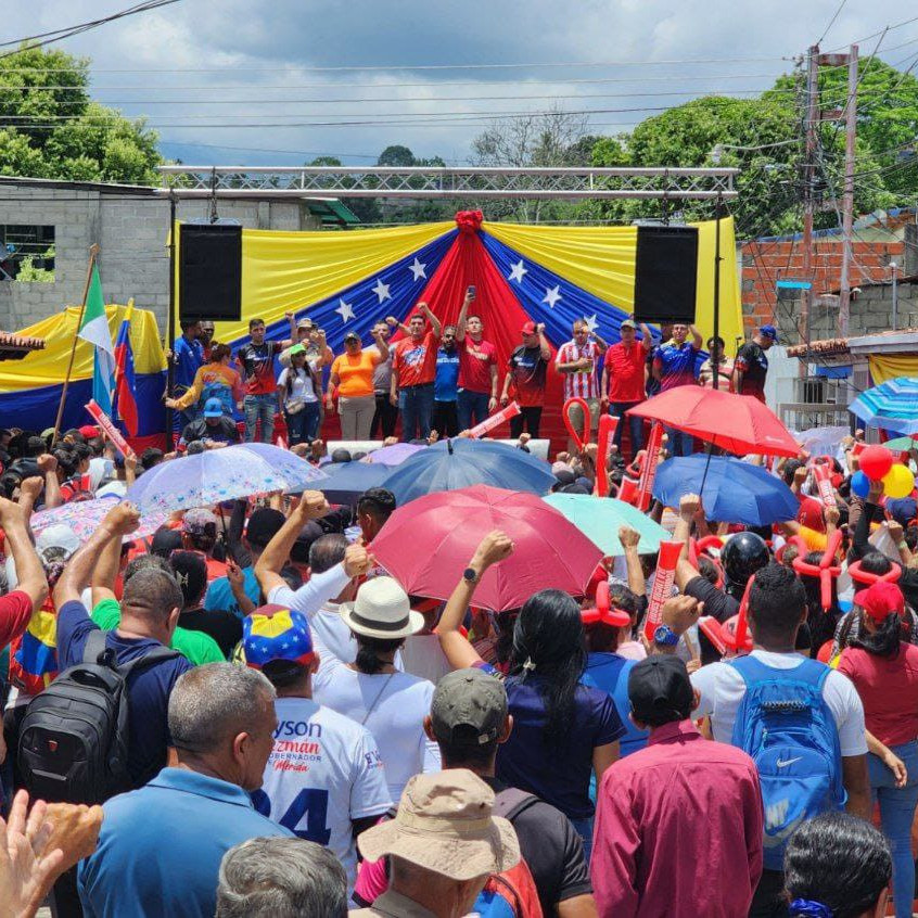 Diario Frontera, Frontera Digital,  El Vigía Panamericana, ,Parroquia Pulido Mendez en El Vigía marchó contra las sanciones y el bloqueo