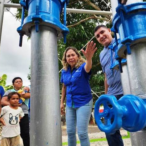 Diario Frontera, Frontera Digital,  El Vigía Panamericana, ,Gobernador Jehyson Guzmán y Aguas de Mérida reactivaron pozo profundo de Guachicapazón