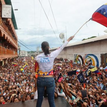 Diario Frontera, Frontera Digital,  Politica, ,María Corina desde Puerto Ayacucho: «El país se puso de pie y dijo ¡no me la calo más!»