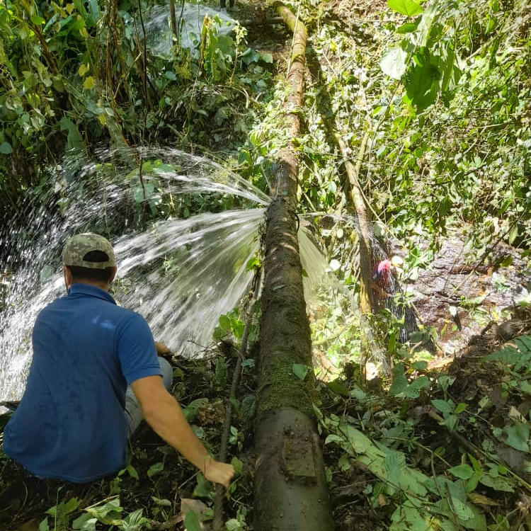 Diario Frontera, Frontera Digital,  El Vigía Panamericana, ,Aguas de Mérida recupera tramo de tubería en acueducto Capaz