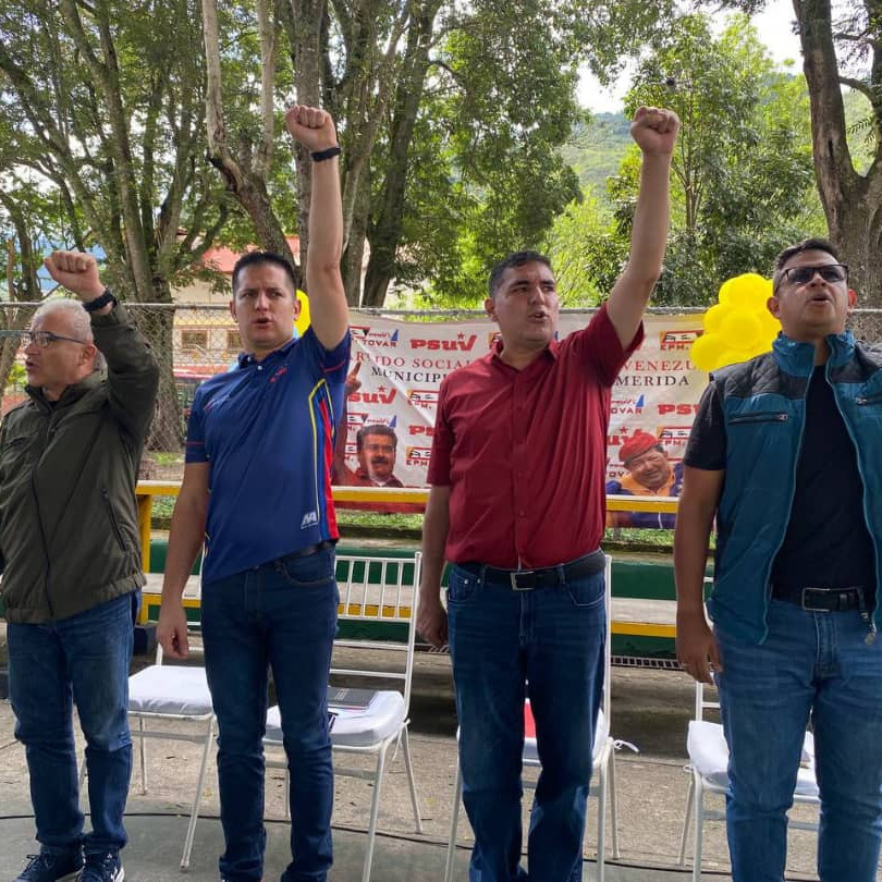 Diario Frontera, Frontera Digital,  Politica, ,Revisión de las estructuras del PSUV en el Valle del Mocotíes