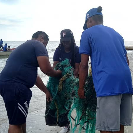 Diario Frontera, Frontera Digital,  El Vigía Panamericana, ,Gobernación de Mérida y MinPesca recolectaron más de 350 kilos de basura en Palmarito