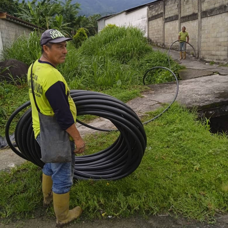 Diario Frontera, Frontera Digital,  El Vigía Panamericana, ,20 familias beneficiadas con nueva instalación de mangueras en Las Malvinas