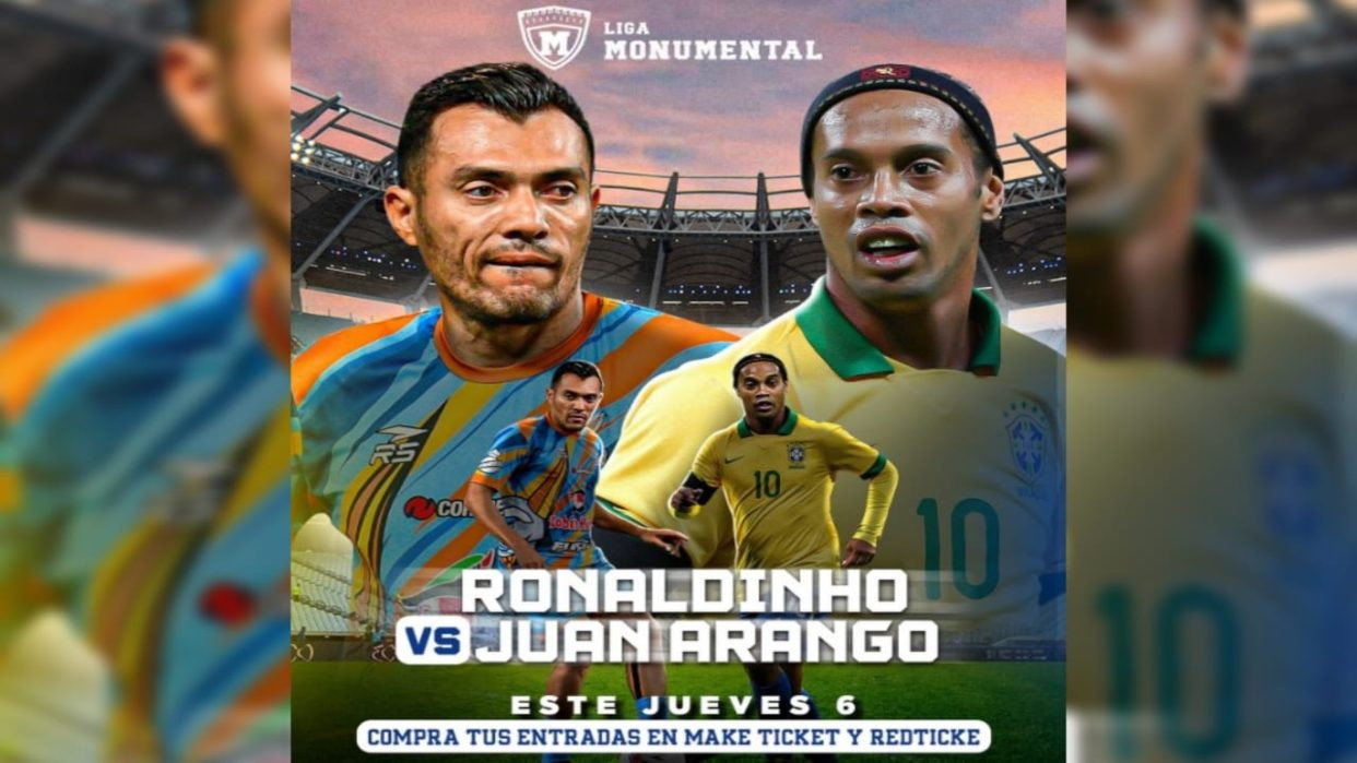 Diario Frontera, Frontera Digital,  Deportes, ,La Liga Monumental se viste de gala para partido entre Ronaldinho y Arango