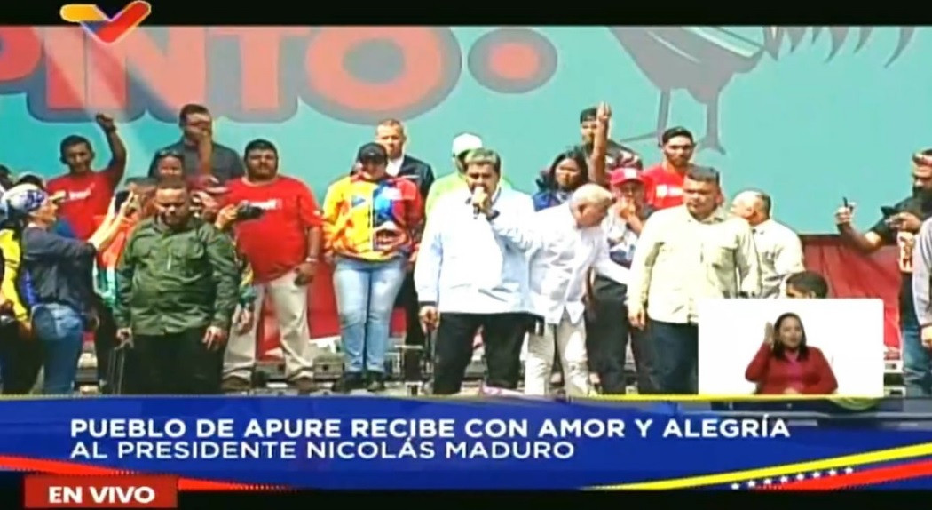 Diario Frontera, Frontera Digital,  Politica, ,Nicolás Maduro desde Apure: Estamos ganando, pero hay que asegurar con el 1x10 del Buen Gobierno