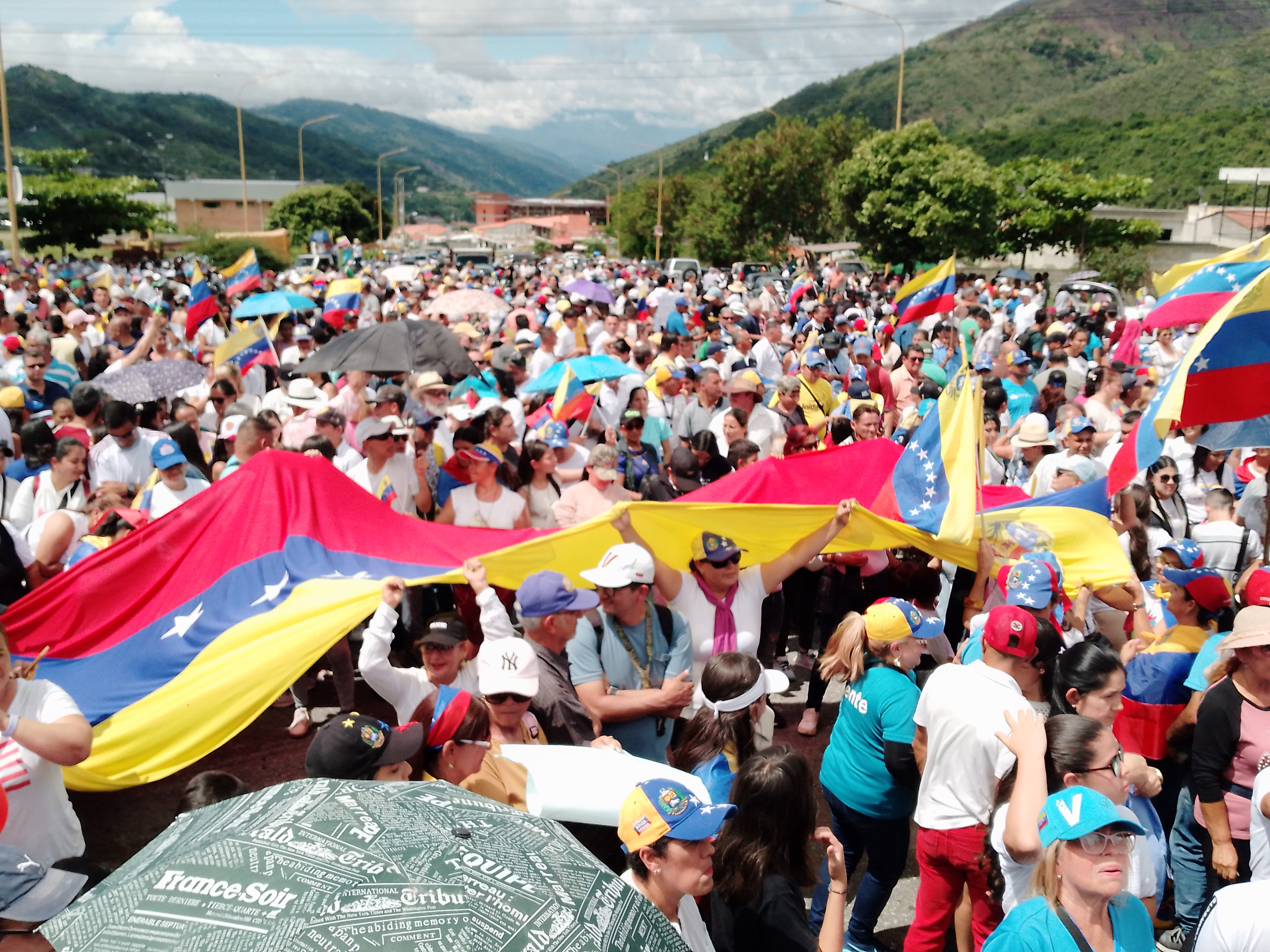 Diario Frontera, Frontera Digital,  Mocoties, ,La líder opositora María Corina Machado visitó el valle del Mocotíes