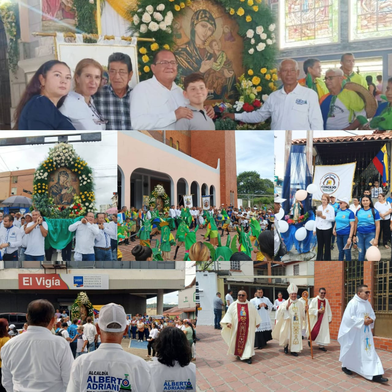 Diario Frontera, Frontera Digital,  El Vigía Panamericana, ,La devoción a la Virgen del Perpetuo Socorro llenó de júbilo a El Vigía