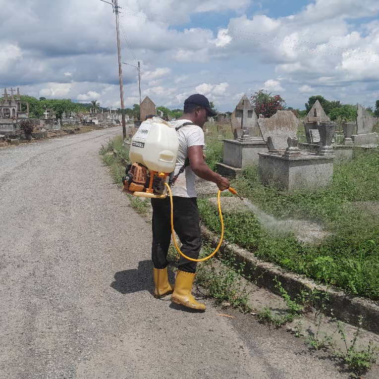 Diario Frontera, Frontera Digital,  El Vigía Panamericana, ,Alcaldía continúa los trabajos de mantenimiento y fumigación en los cementerios municipales de El Vigía
