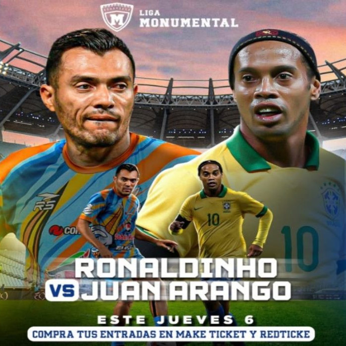 Diario Frontera, Frontera Digital,  Deportes, ,La Liga Monumental se viste de gala para partido entre Ronaldinho y Arango