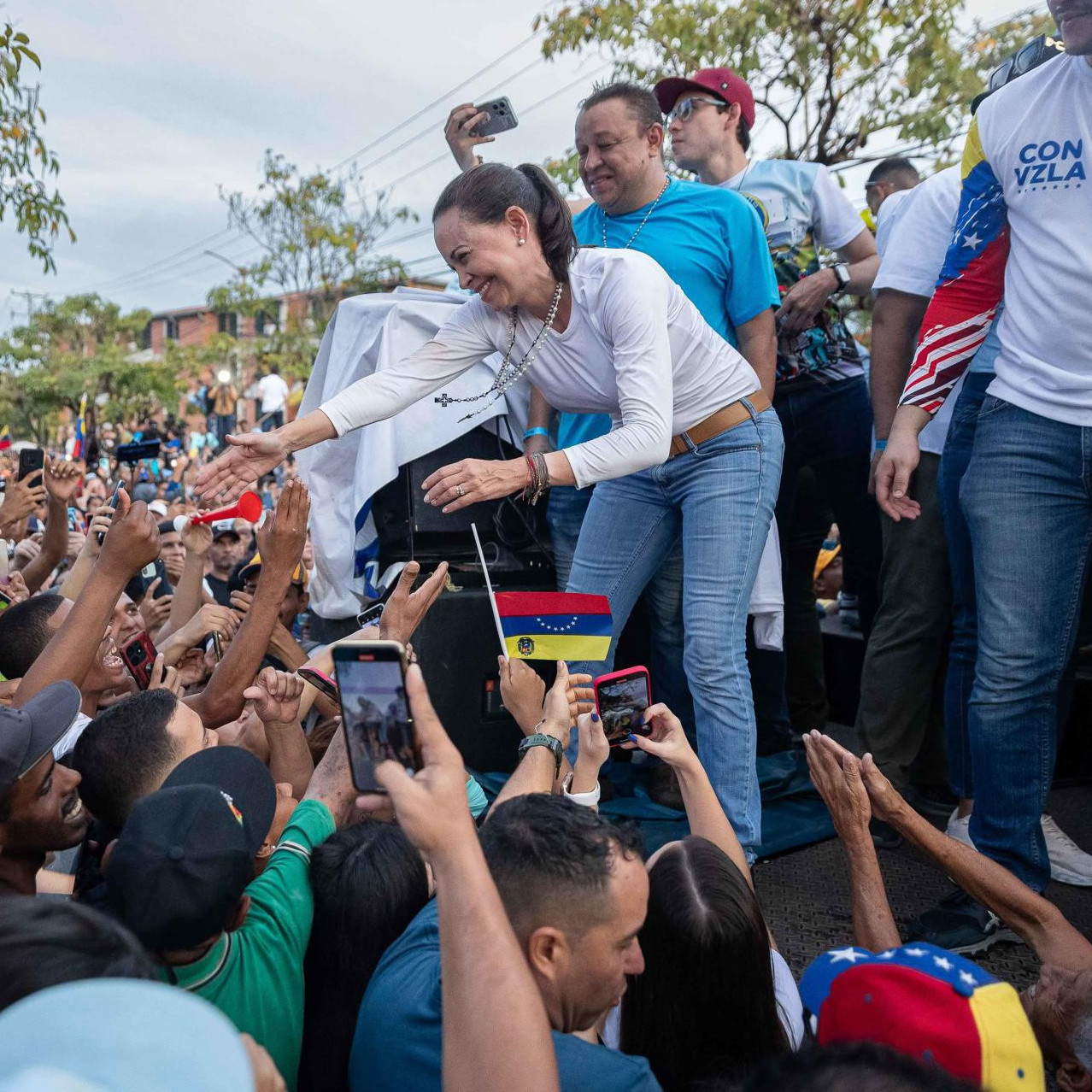 Diario Frontera, Frontera Digital,  Politica, ,María Corina Machado logró llegar a Nueva Esparta: «Estamos de vuelta»