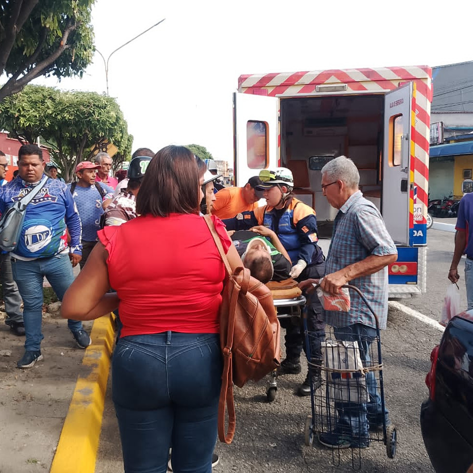 Diario Frontera, Frontera Digital,  Sucesos, ,Protección Civil trasladó a motorizado lesionado en colisión con un vehículo en El Vigía