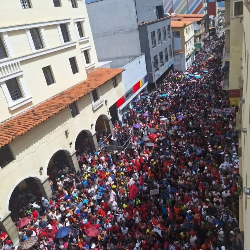 Diario Frontera, Frontera Digital,  Politica, ,Municipio Libertador de Mérida se concentró en apoyo al Presidente Nicolás Maduro