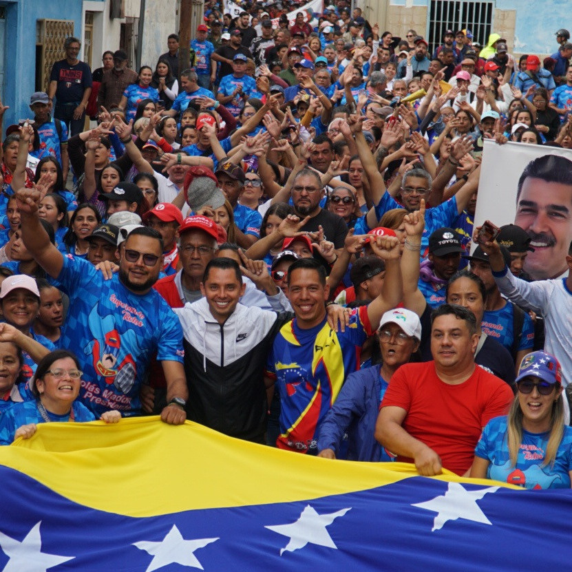 Diario Frontera, Frontera Digital,  Politica, ,Parroquia Domingo Peña marchó en apoyo al Presidente Nicolás Maduro y en contra de las sanciones