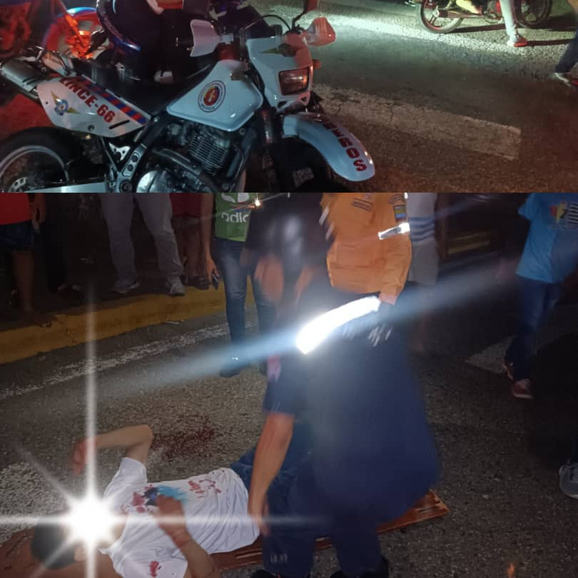 Diario Frontera, Frontera Digital,  Sucesos, ,Dos jóvenes y un adulto resultaron lesionados por colisión entre motos en El Vigía