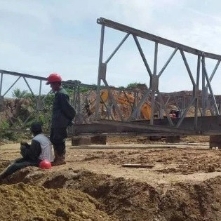 Diario Frontera, Frontera Digital,  El Vigía Panamericana, ,Comenzó ensamble del nuevo puente de Onia