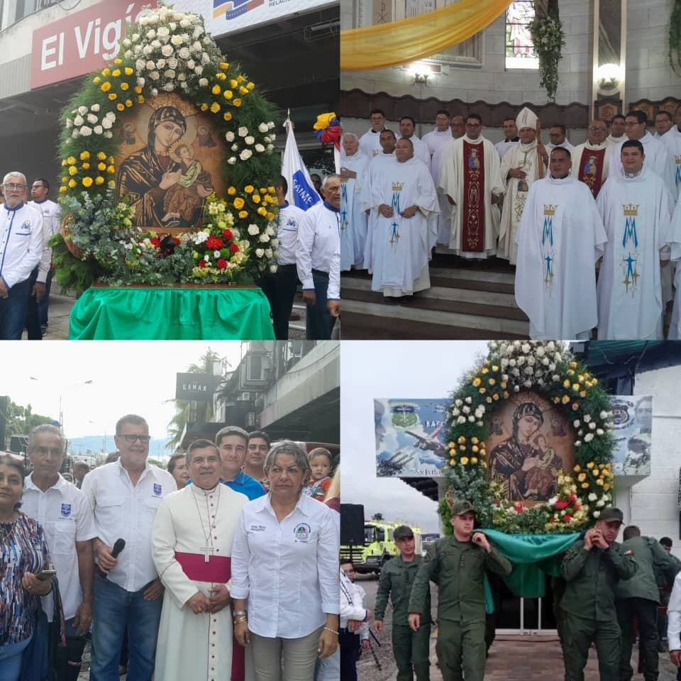 Diario Frontera, Frontera Digital,  El Vigía Panamericana, ,Diócesis de El Vigía – San Carlos del Zulia celebró fiesta de la patrona Perpetuo Socorro en El Vigía