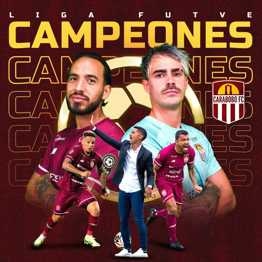 Diario Frontera, Frontera Digital,  Deportes, ,Liga FUTVE: ¡Fin de la sequía! Carabobo se consagra en el Torneo Apertura