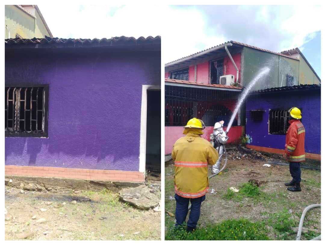 Diario Frontera, Frontera Digital,  Sucesos, ,Bomberos controlaron incendio de una vivienda en Campo Alegre de El Vigía