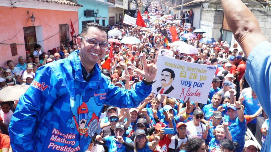 Diario Frontera, Frontera Digital,  Politica, ,Municipio Libertador participó en inicio de campaña electoral con gran marcha en la ciudad de Ejido por la victoria del Presidente Nicolás Maduro
