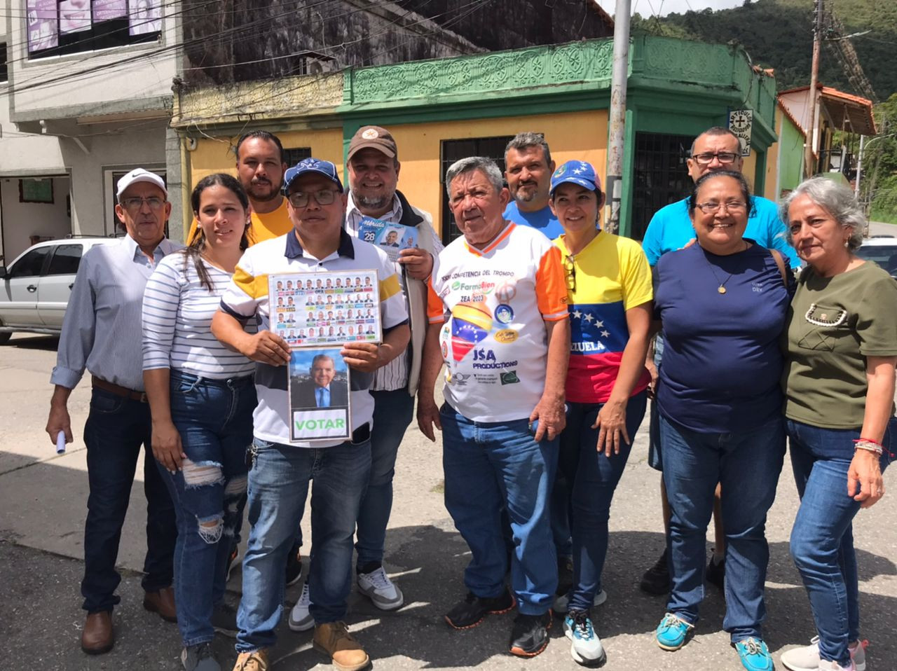 Diario Frontera, Frontera Digital,  Politica, ,Comando con Venezuela en Zea se sumó al operativo “Un Voto por la Libertad”
