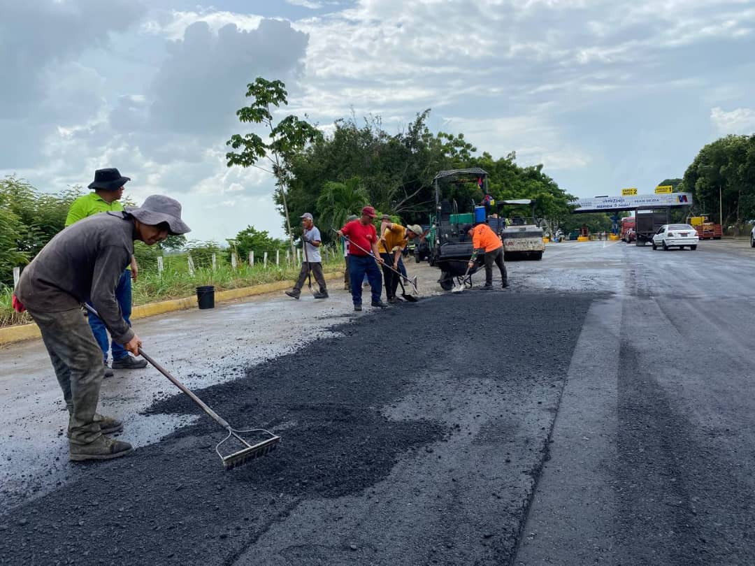 Diario Frontera, Frontera Digital,  El Vigía Panamericana, ,Asfaltado sector Gaururies del municipio Alberto Adriani