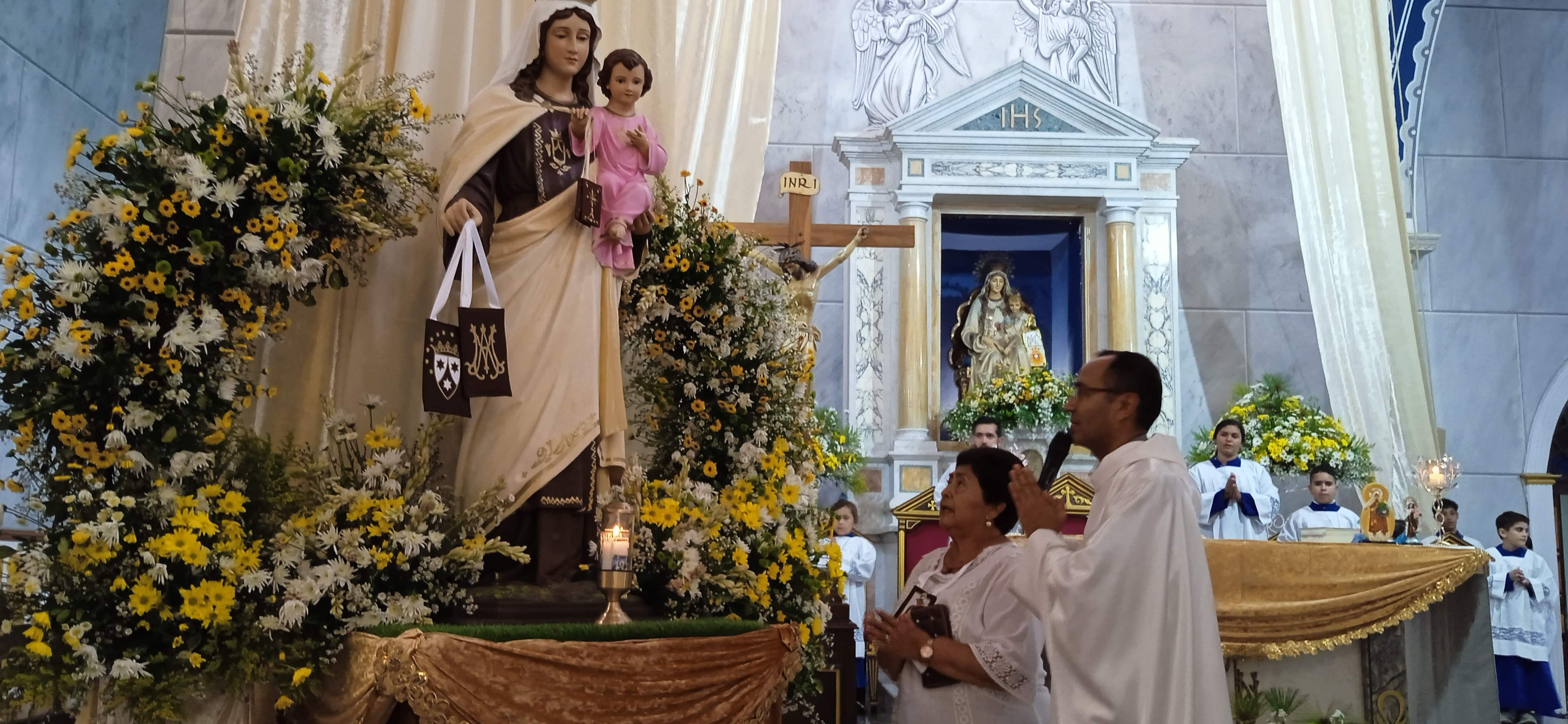 Diario Frontera, Frontera Digital,  Mocoties, ,Parroquia Eclesiástica en Zea  junto a la Tercera Orden del Carmen celebraron  eucaristía en honor a la Virgen del Carmen