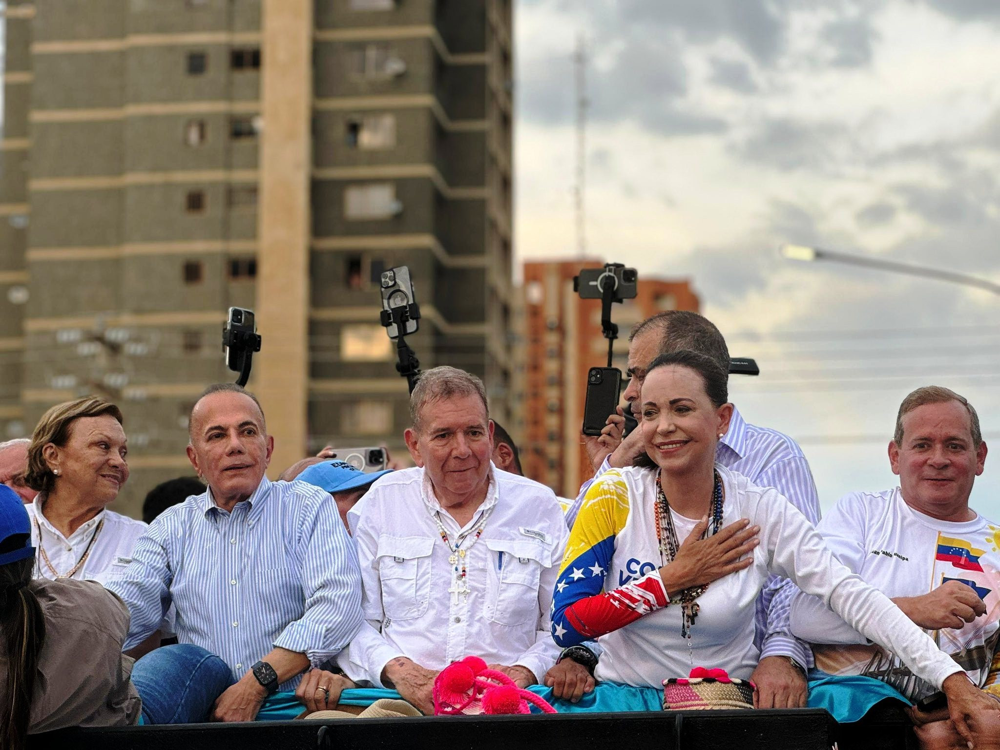 Diario Frontera, Frontera Digital,  Politica, ,Machado y González Urrutia encabezaron un multitudinario acto en Maracaibo en la recta final de las elecciones
