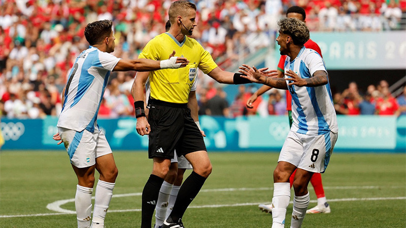 Diario Frontera, Frontera Digital,  Deportes, ,Argentina cae ante Marruecos en el fútbol Olímpico tras un final caótico