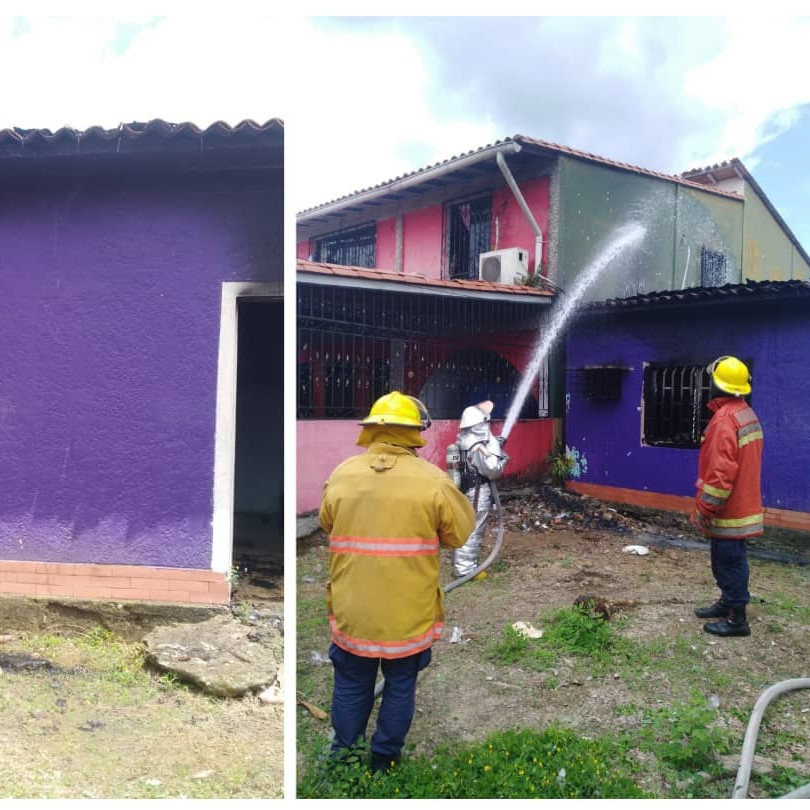 Diario Frontera, Frontera Digital,  Sucesos, ,Bomberos controlaron incendio de una vivienda en Campo Alegre de El Vigía