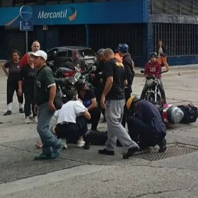 Diario Frontera, Frontera Digital,  Sucesos, ,Joven motorizado resultó lesionado por colisión entre una moto y una buseta en Mérida