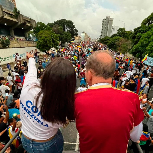 Diario Frontera, Frontera Digital,  Politica, ,Edmundo González Urrutia y Machado inician campaña: Vamos a ganar y a cobrar