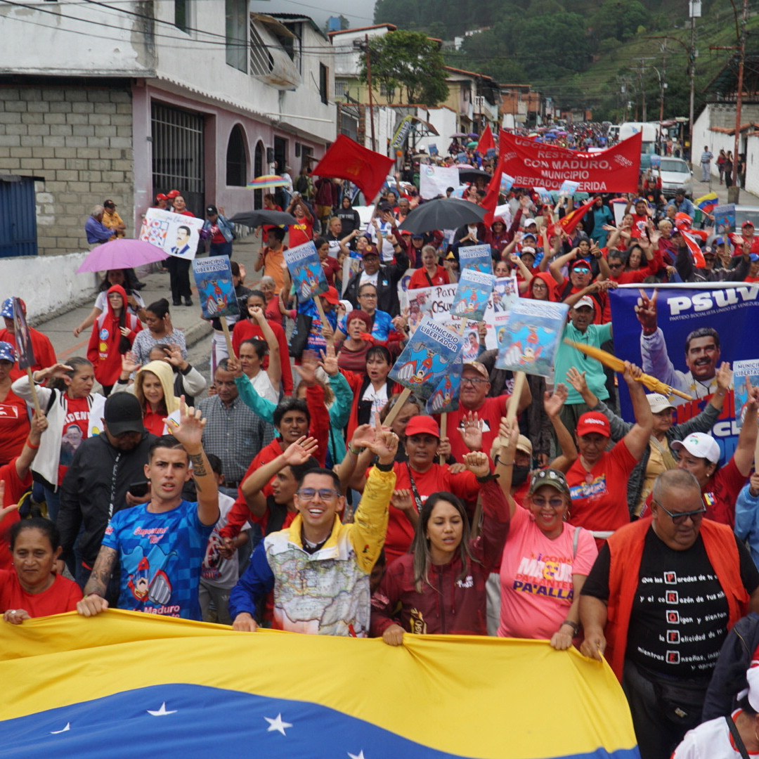 Diario Frontera, Frontera Digital,  Politica, ,Gran movilización de Osuna Rodríguez en respaldo al Presidente Nicolás Maduro